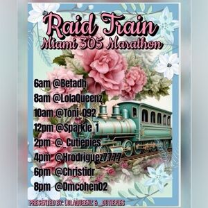🚂 Miami 305 Raid Train